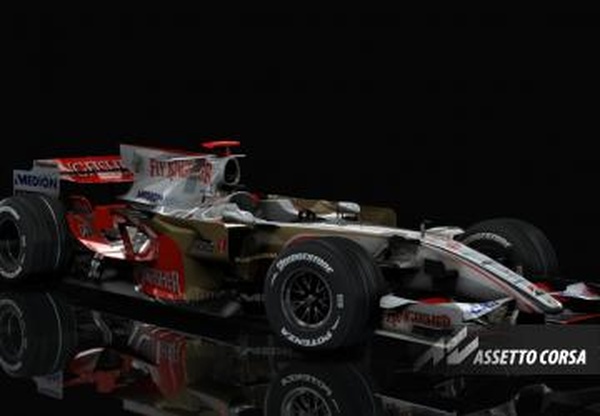 F1 2008 - Force India VJM01версия 1.0 для Assetto Corsa