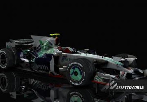 F1 2008 - Honda RA108версия 1.0 для Assetto Corsa