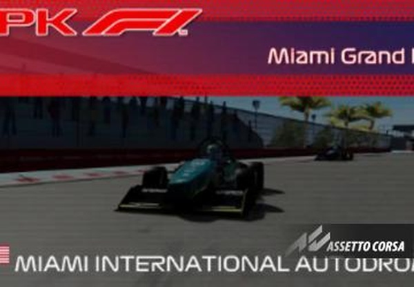 Miami: F1 2022версия v3.0 Release для Assetto Corsa