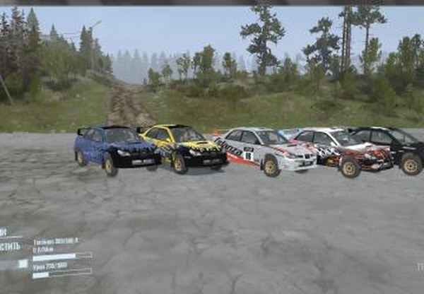 Subaru WRXверсия 1.1 для Spintires: MudRunner (v18/05/21)