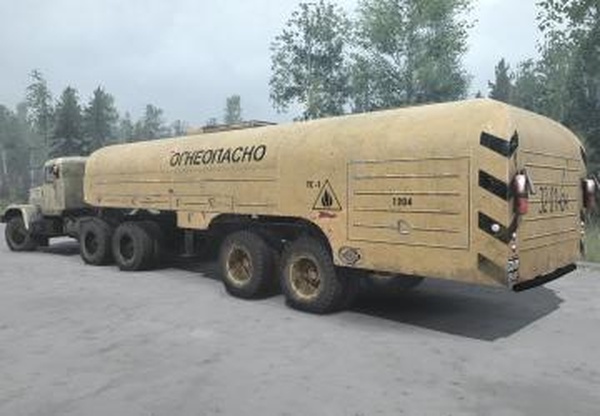 Полуприцепы контейнеровоз и Тонарверсия 3.0 для Spintires: MudRunner (v18/05/21)