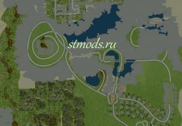 Карта «American Wils Day 1 - Hard Long»версия 1.0 для Spintires: MudRunner (v22.03.19)