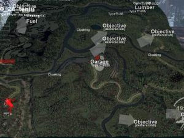 Карта «Тело за тенью»версия 1.0 для SpinTires (v03.03.16)