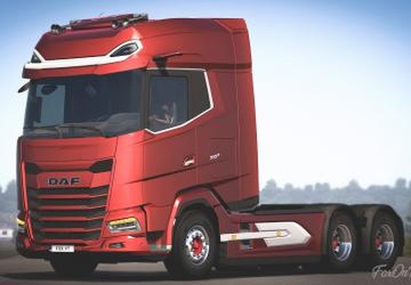 DAF XG+ Addon Chassisверсия 1.2 для Euro Truck Simulator 2 (v1.40.x, 1.41.x)