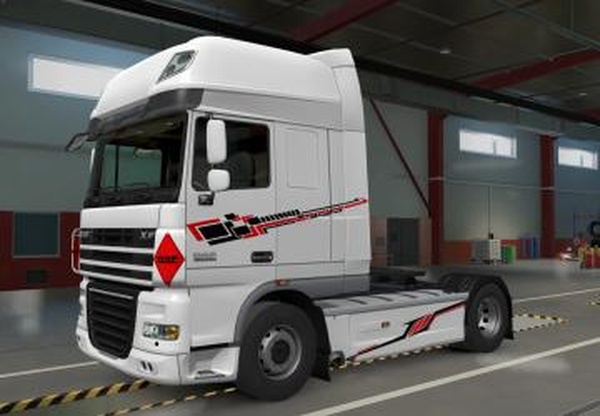 Скин для DAF XF 105версия 1.0 для Euro Truck Simulator 2 (v1.40.x, 1.41.x)
