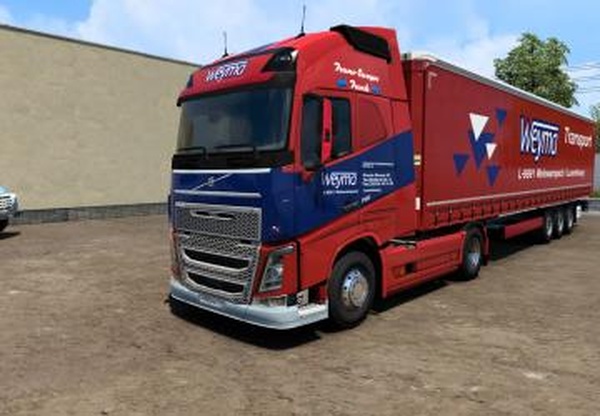 Комбо скин Weyma Transportверсия 1.0 для Euro Truck Simulator 2 (v1.40.x)