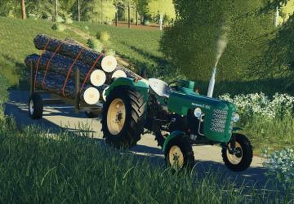 Homemade Forest Trailerверсия 1.0 для Farming Simulator 2019 (v1.6.0.0)