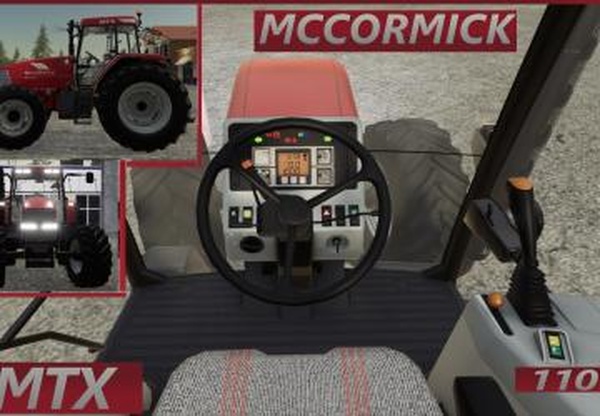 Mccormick MTX110версия 1.1 для Farming Simulator 2019 (v1.6.0.0)