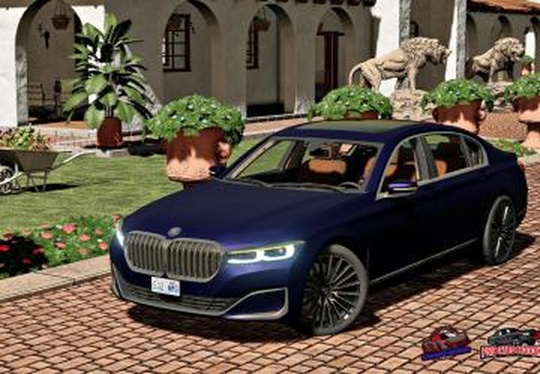 BMW 7 Series 2020версия 1.0 для Farming Simulator 2019 (v1.6.0.0)