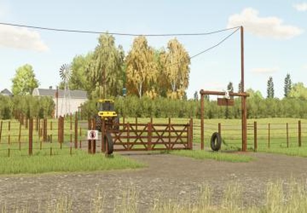 Classic Fences And Gates Packверсия 1.0.0.0 для Farming Simulator 2022