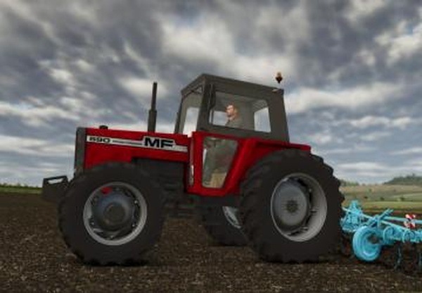 Massey Ferguson 590версия 2.0 для Farming Simulator 2025