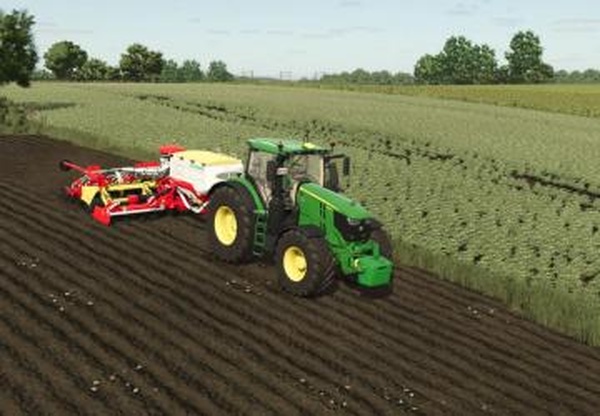 John Deere 6230R–6250Rверсия 1.0.0.0 для Farming Simulator 2025