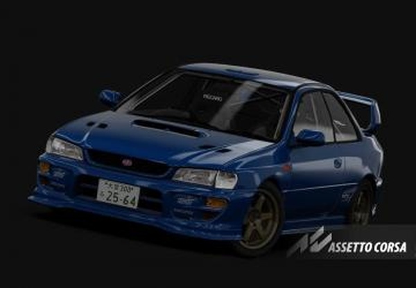1999 Subaru Impreza Coupe WRX Type R STi Version VI Limitedv1.0 для Assetto Corsa