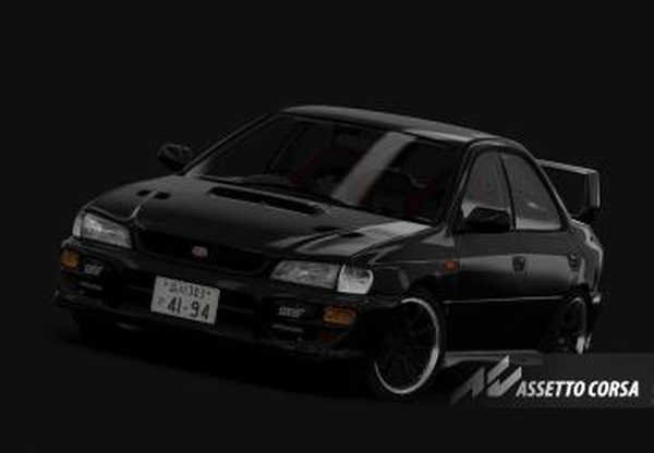 1998 Subaru Impreza Sedan WRX STi Version Vv1.0 для Assetto Corsa