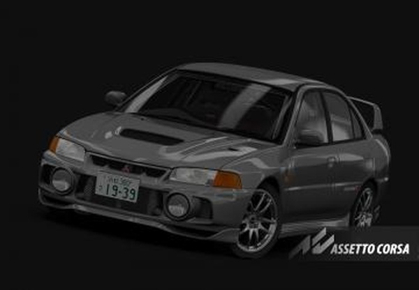 1996 Mitsubishi Lancer GSR Evolution IVверсия BETA для Assetto Corsa