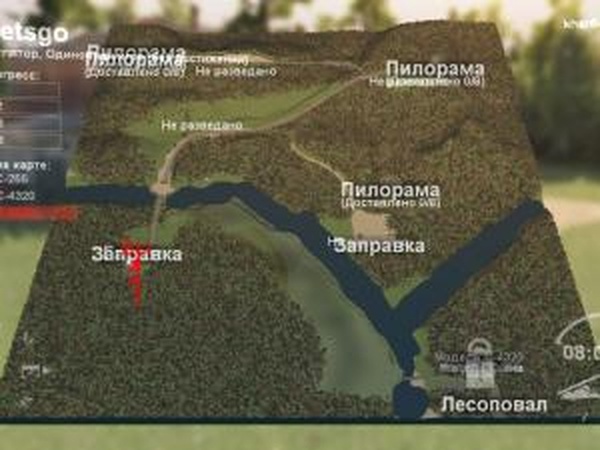 Карта «Поехали»версия 1.0 beta для SpinTires (v03.03.16)