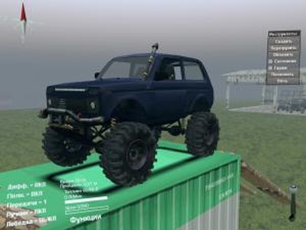 Ваз-2121 «Нива-Монстр»версия 1.0 для SpinTires (v03.03.16)