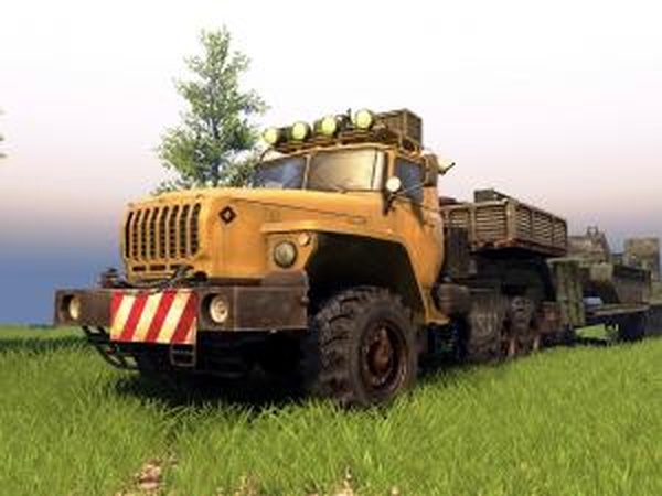 Урал «Truck Tractor»версия 3.0 для SpinTires (v03.03.16)