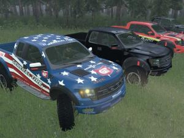 Ford F150 Raptorверсия 11.03.17 для SpinTires (v03.03.16)