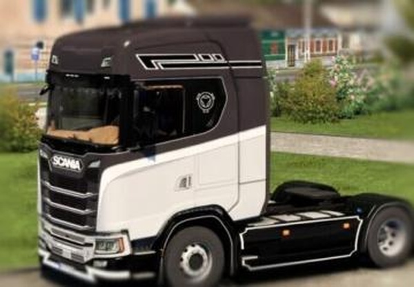 Skin Scania S Black Beautyверсия 1.0 для Euro Truck Simulator 2 (v1.40.x, 1.41.x)