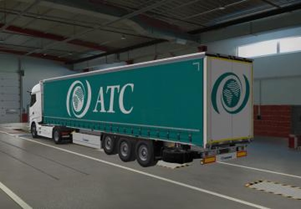 Скин ATC для Krone и Shwarzmullerверсия 1.1 для Euro Truck Simulator 2 (v1.38.x, - 1.41.x)