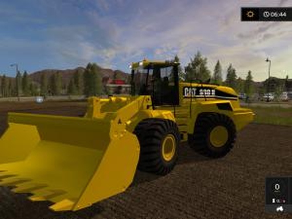 Cat 980Hверсия 1.0 для Farming Simulator 2017 (v1.3)