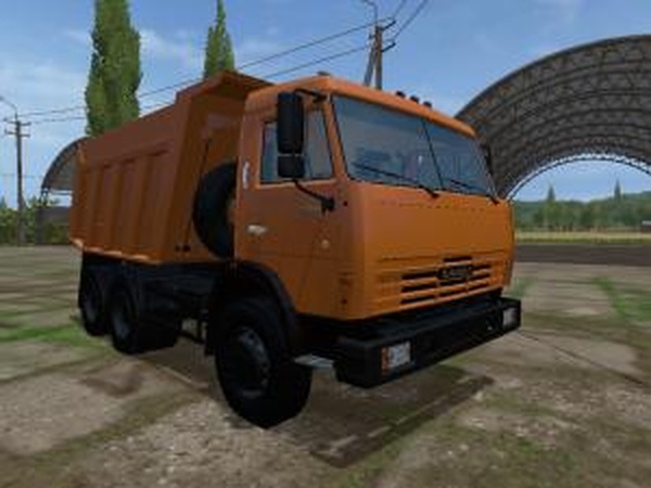 КамАЗ-65115версия 1 для Farming Simulator 2017