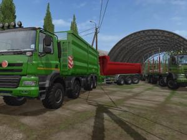 TATRA 158 Phoenix 8X8версия 1.0 для Farming Simulator 2017