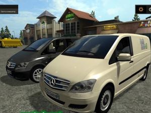 Mercedes-Benz Vianoверсия 05.12.16 для Farming Simulator 2017