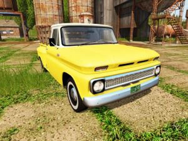Chevrolet C10 Fleetside 1966версия 04.12.16 для Farming Simulator 2017 (v1.2)