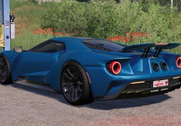 Ford GT 2017версия 1.1.0.0 для Farming Simulator 2019 (v1.6.x)