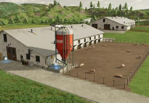 Lizard Animal Barnsверсия 1.2.0.0 для Farming Simulator 2022