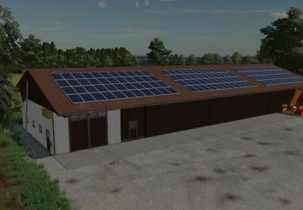 Machine Hall With Workshopверсия 1.1.0.0 для Farming Simulator 2022