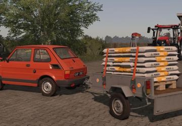 Small Car Trailerверсия 1.0.0.0 для Farming Simulator 2025