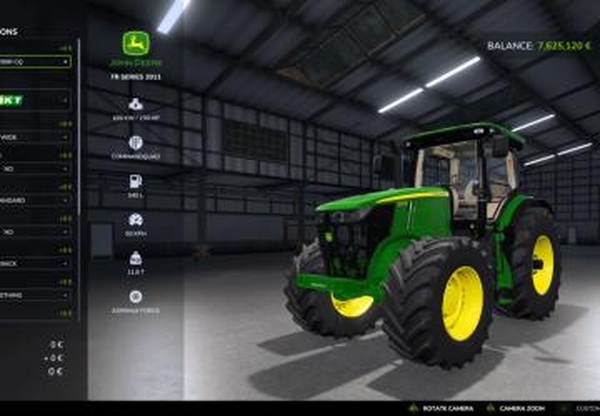 John Deere 7R Series 2011версия 2.0.0.0 для Farming Simulator 2025