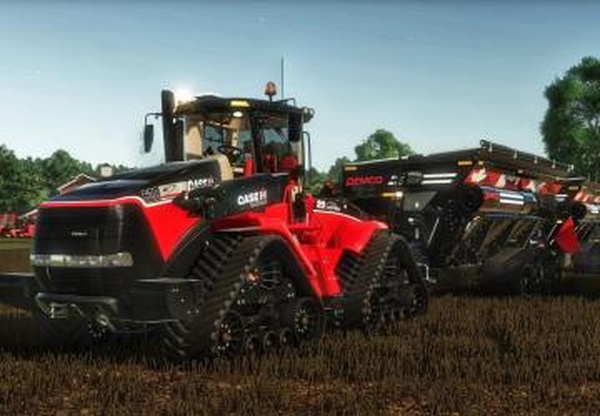 Case IH Steiger Quadtracверсия 1.0.1.1 для Farming Simulator 2025