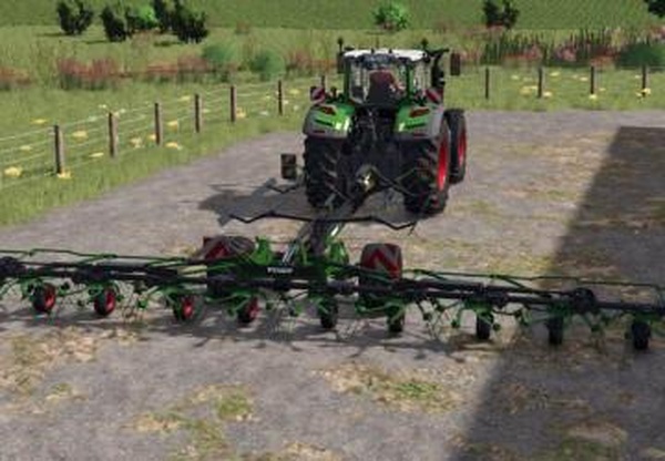 Fendt Tedder Packверсия 1.0.0.1 для Farming Simulator 2025