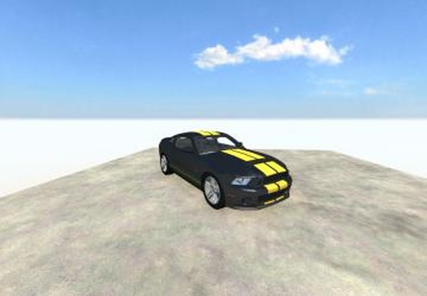 FORD SHELBY GT500 2011версия 1.0 для BeamNG.drive (v0.13-0.15)