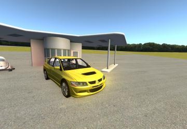 MITSUBISHI LANCER EVOLUTION VIIIверсия 1.0 для BeamNG.drive (v0.13-0.15)