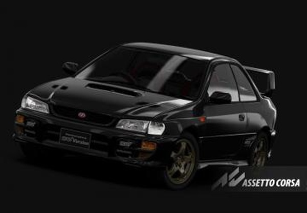 1998 Subaru Impreza Coupe WRX Type R STi Version Vv1.0 для Assetto Corsa