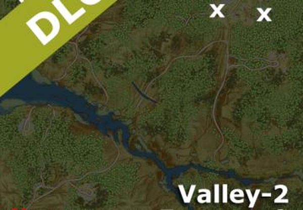 Карта «Долина - 2»версия 1.0 для Spintires: MudRunner (v18.10.18)