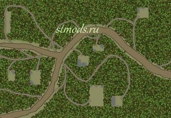 Карта «In The Forest»версия 1.0 для Spintires: MudRunner (v22.03.19)