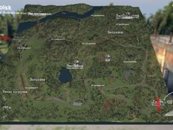 Карта «Никольск»версия 1 для SpinTires (v03.03.16)