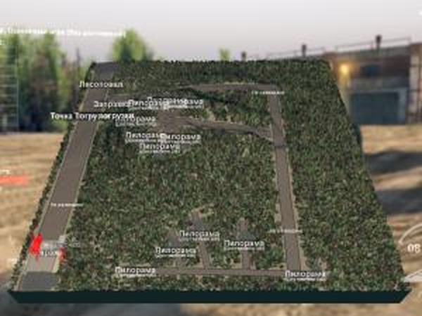 Карта «Уровень 3»версия 1 для SpinTires (v03.03.16)