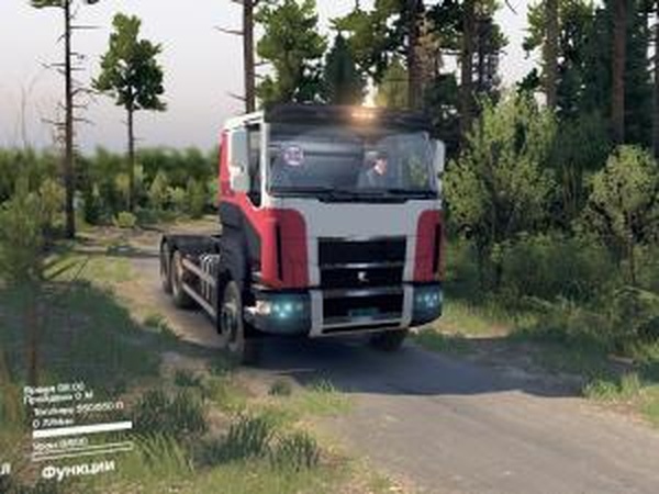 SISU C600версия 0.9 для SpinTires (v03.03.16)