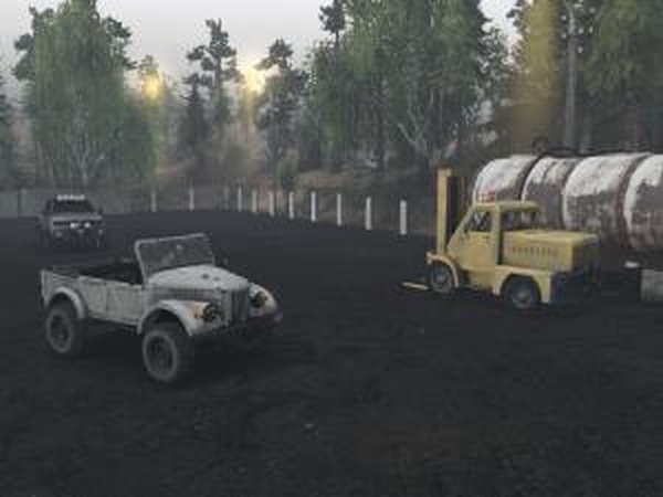 Карта «Work Project»версия 1.1 beta edited для SpinTires (v03.03.16)