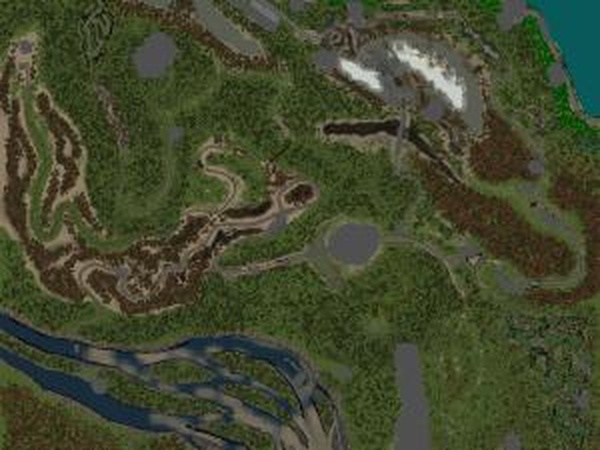 Карта «SVE 10. Побережье»версия 2.0 для SpinTires (v03.03.16)