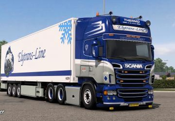Scania RJL Elytrans-Line Skin Packверсия 1.0 для Euro Truck Simulator 2 (v1.35.x, - 1.40.x)