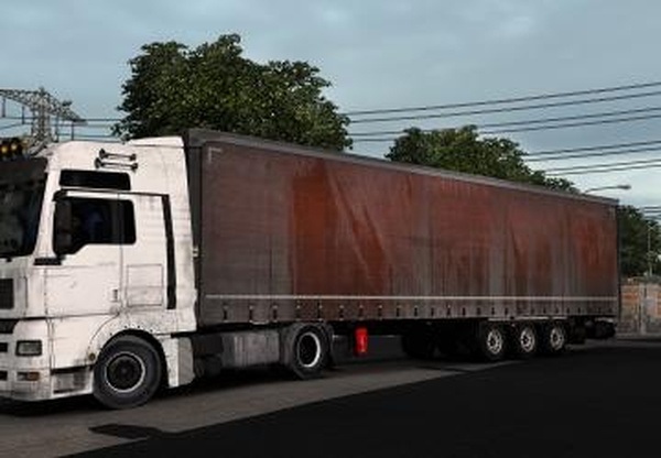 Красный скинверсия 1.0 для Euro Truck Simulator 2 (v1.40.x)