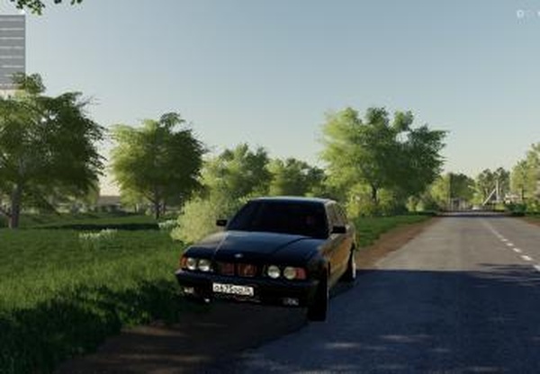 BMW 525версия 2.0 для Farming Simulator 2019 (v1.6)